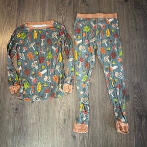Little Sleepies Woodland two piece pjs 4T